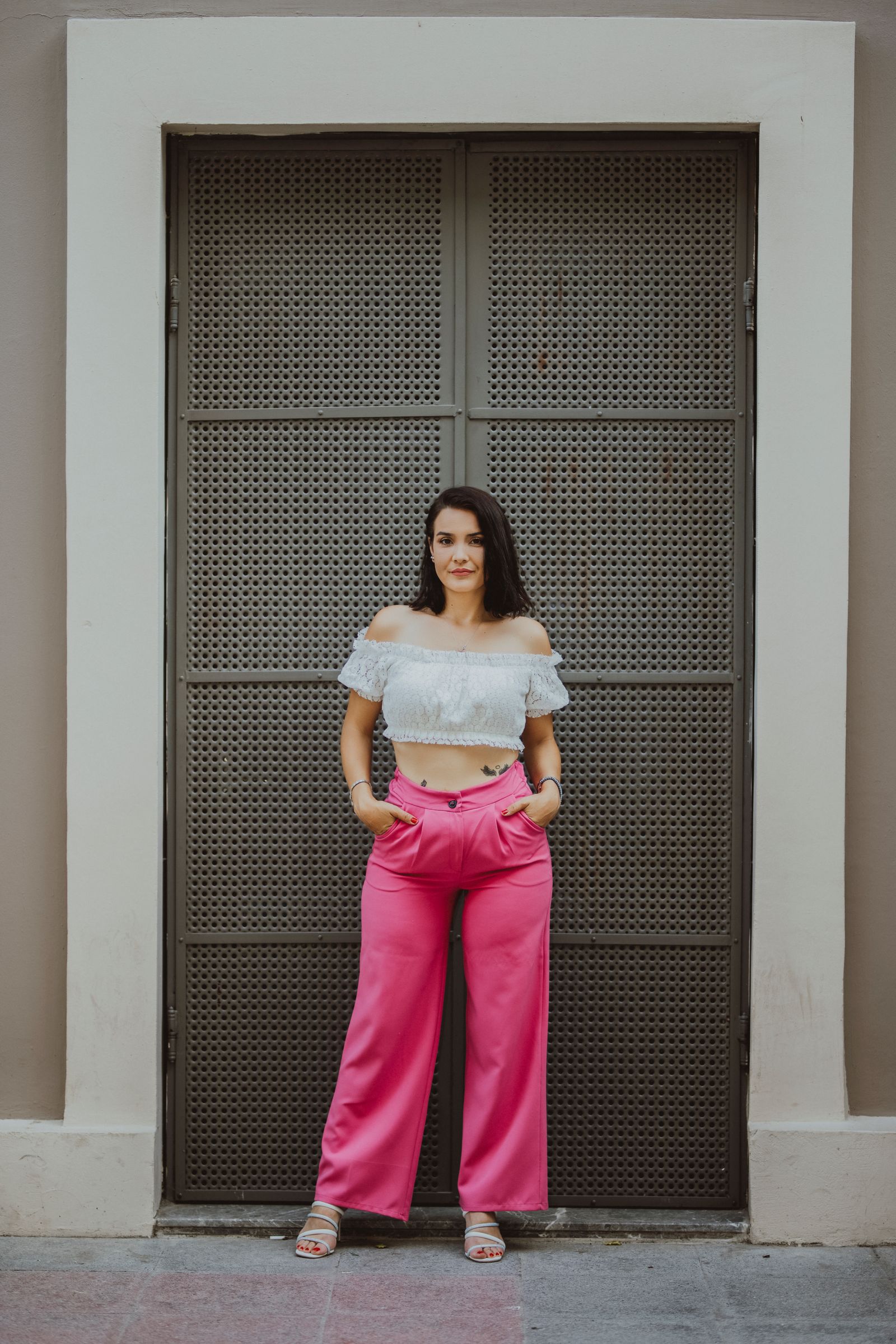 Catégorie Pantalons et jupes — pantalon fuchsia